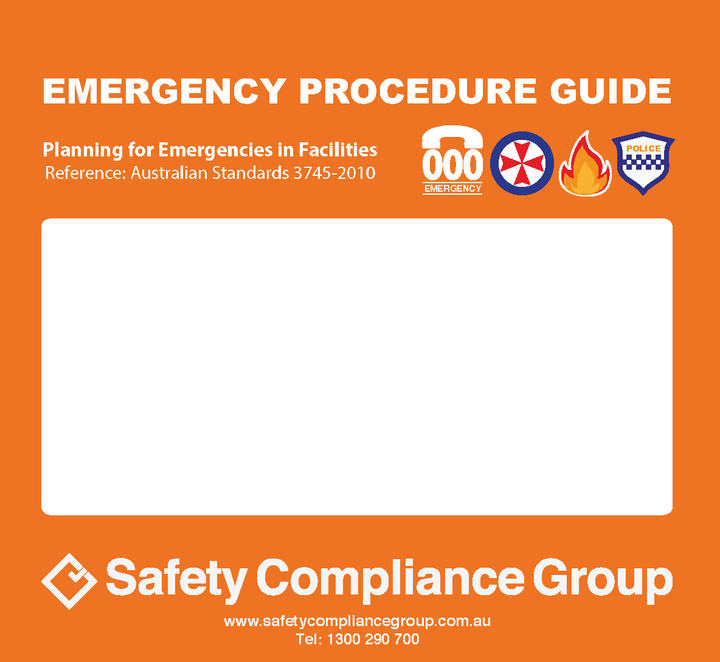 Flip Charts (Emergency Procedure Guides) – Safety Compliance Group